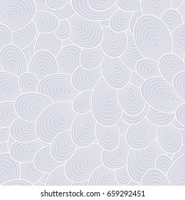Seamless abstract hand-drawn waves pattern. Can be used for wallpaper, pattern fills, web page background,surface textures.