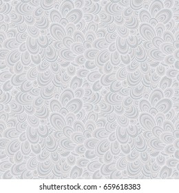 Seamless abstract hand-drawn waves pattern. Can be used for wallpaper, pattern fills, web page background,surface textures.