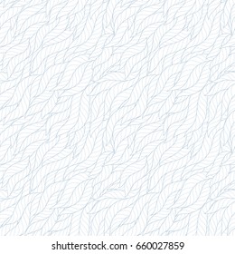 Seamless abstract hand-drawn waves pattern. Can be used for wallpaper, pattern fills, web page background,surface textures.