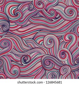 Seamless abstract hand-drawn waves texture.Copy that square to the side and you'll get seamlessly tiling pattern which gives the resulting image ability to be repeated or tiled without visible seams.