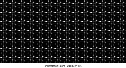 Seamless abstract icons pattern design, vector illustration banner in colored background. Can be used as digital template, web poster, print on textile, fabric, wallpaper, packaging and decorations.