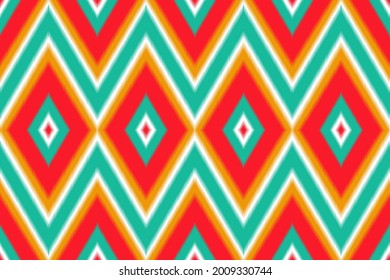 Seamless abstract ikat pattern. Abstract background for textile design wallpaper wrapping paper