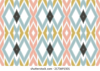 Nahtlose abstrakte Katzenmuster in Erdfarbe. ethnisches Muster, Vektorgrafik Abstrakter Hintergrund für Textildesign, Tapete, Oberflächentexturen, Packpapier. Stoffe, Papier, Industrie