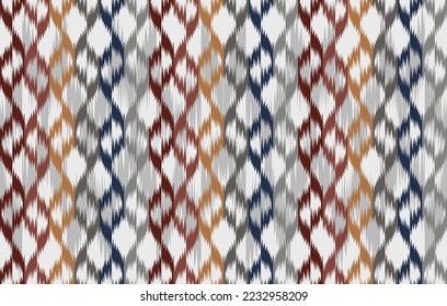 Papel tapiz de tipo textil de impresión Ikat