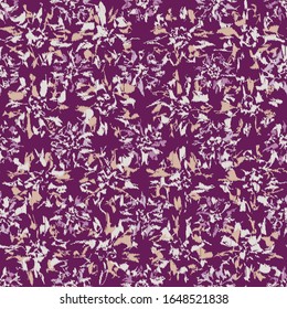 Seamless abstract ikat pattern with the image of floral ornament.
