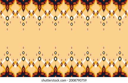Seamless abstract ikat pattern.background ,carpet,wallpaper,clothing,wrapping,Batik,fabric,Vector illustration.embroidery style.