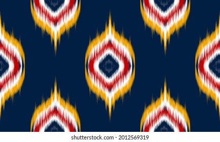 Nahtlose abstrakte Kat-Muster.Hintergrund, Teppich, Tapete, Kleidung, Umhüllung, Batik, Stoff, Vektorgrafik.embroidery Stil.