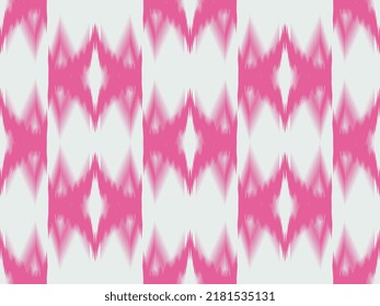 Patrón de ikat abstracto sin soldadura, vector de ikat, vintage de patrón ikat, impresión de ikat, ikat geométrico para fondo, alfombra, papel de pared, ropa, envoltura, Batik,tela,Ilustración vectorial.estilo de bordado.