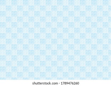 seamless abstract Japan wave pattern. 