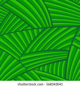 Seamless abstract jungle leaf pattern