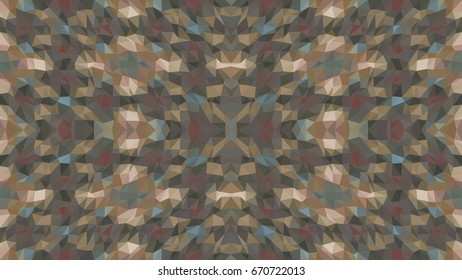Seamless abstract kaleidoscope geometric vector background or pattern. Seamless wallpaper ornament. Low poly or polygonal design. 16:9 aspect ratio.