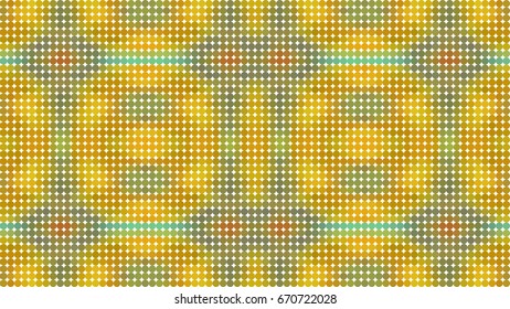 Seamless abstract kaleidoscope geometric vector background or pattern. Seamless wallpaper ornament. Low poly or polygonal design. 16:9 aspect ratio.