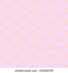 Seamless abstract knitted pattern 