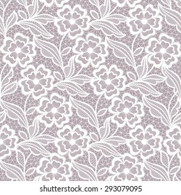 seamless  abstract lace  floral   background