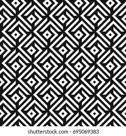 Seamless abstract lattice patterns