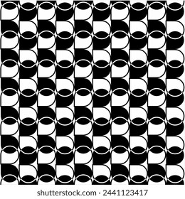 Nahtloses abstraktes Buchstaben-B-Design-Muster. Verwendet für Design-Oberflächen, Gewebe, Textilien.