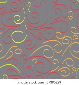 Seamless abstract line pattern