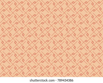 Seamless abstract line pattern vector. Design repeat pink on light pink background. Design print for textile, fabric, wallpaper, background.