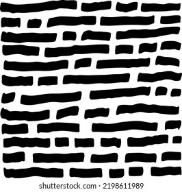 Seamless abstract line texture vector element for decorative background, design elements. Hand drawn simple lines structure pattern.