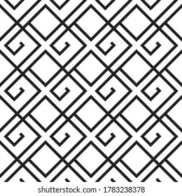 seamless abstract linear grid indian, persian or moroccan art ornamental pattern. mosaic pattern for print, web, decoration, wrap, fabric, template, fashion, etc.