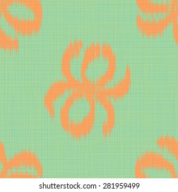 Seamless Abstract Linen Texture Background Pattern