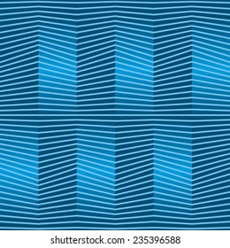 Seamless abstract lines on a dark background. Vector illustration