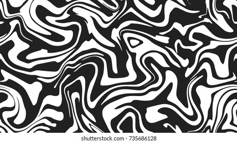 Seamless abstract marble pattern, cover design, watercolor business marble pattern. Ebru style. Natural colorful vector background. Good for fabric, gift wrapping. Unique trendy paint stone waves