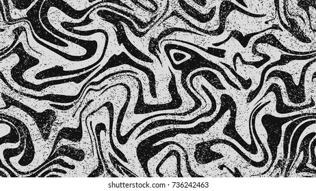 Seamless abstract marble pattern, cover design, watercolor business marble pattern. Ebru style. Natural colorful vector background. Good for fabric, gift wrapping. Unique trendy paint stone waves