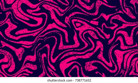 Seamless abstract marble pattern, cover design, watercolor business marble pattern. Ebru style. Natural colorful vector background. Good for fabric, gift wrapping. Unique trendy paint stone waves
