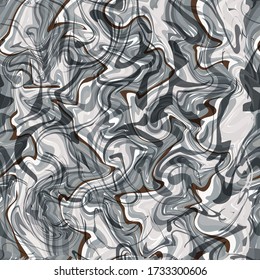 Seamless abstract marble pattern. Marbling seamless pattern for fabric, tile, interior design or gift wrapping .Business or wedding cover card template. Vector