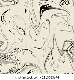 Patrón de mármol abstracto sin incandescencias, textura de madera, patrón de mármol acuarela. Fondo vectorial natural colorido. Bien por tela, envoltura de regalo. Olas de pintura únicas y remolinos de piedra. Patrón de vectores