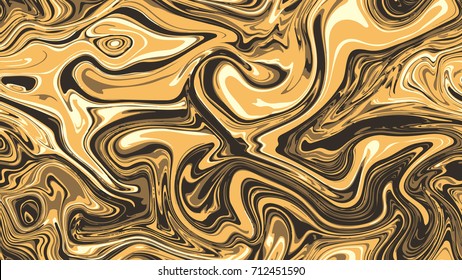 Seamless abstract marble pattern, wood texture, watercolor marble pattern. Ebru style.Natural colorful vector background. Good for fabric, gift wrapping.Unique trendy paint waves and stone vortices