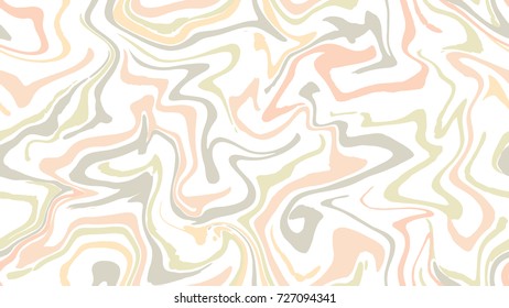 Seamless abstract marble pattern, wood texture, watercolor marble pattern. Ebru style.Gold and pink colors. Hand drawn vector background. Trendy textile, fabric, wrapping. Aqua ink painting on water.