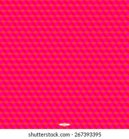 seamless abstract  marsala pattern purple texture with magenta cube with purple line on raspberry background vector