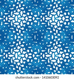 Seamless Abstract Mesh Background Pattern