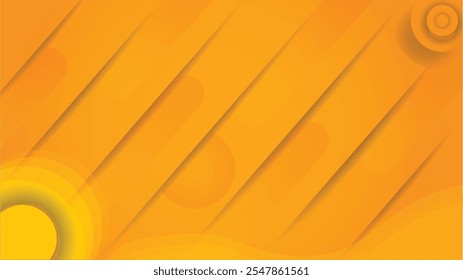 Fondo de naranja y gradiente mínimo Abstractas sin fisuras con textura geométrica creativa de metal, líneas suaves, gradiente tecnológico, fondo diagonal abstracto.