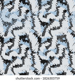 Seamless abstract modern colorful pattern
