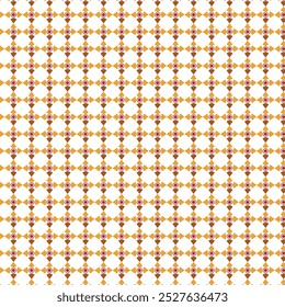 Seamless abstract modern geometric circle line pattern for elegant golden christmas background