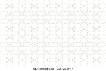Padrão de linha de círculo geométrico moderno abstrato contínuo para o fundo elegante de Natal dourado