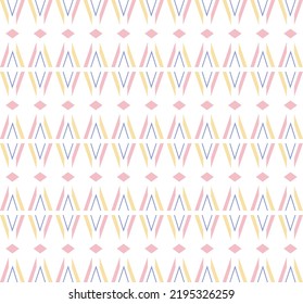 Seamless abstract modern pattern design, pastel color.