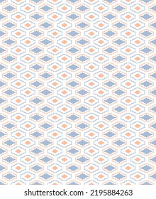 Seamless abstract modern pattern design, Pastel color.