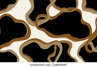 Seamless abstract modern pattern. Vector Illustration.