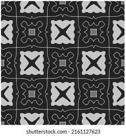 Patrón de grabado monocromo abstracto y sin inconvenientes. Textura abstracta para impresión de tela, tarjeta, mantel de mesa, muebles, banner, cubierta, invitación, decoración, envoltura.
