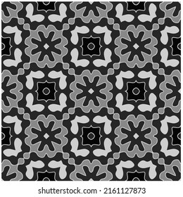 Seamless abstract monochrome engraving pattern. Abstract texture for fabric print, card, table cloth, furniture, banner, cover, invitation, decoration, wrapping.