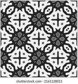 Seamless abstract monochrome engraving pattern. Abstract texture for fabric print, card, table cloth, furniture, banner, cover, invitation, decoration, wrapping.