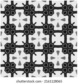 Patrón de grabado monocromo abstracto y sin inconvenientes. Textura abstracta para impresión de tela, tarjeta, mantel de mesa, muebles, banner, cubierta, invitación, decoración, envoltura.