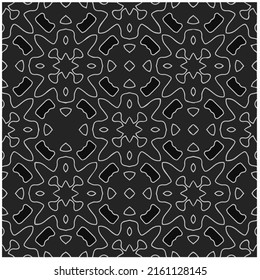 
Patrón de grabado monocromo abstracto y sin inconvenientes. Textura abstracta para impresión de tela, tarjeta, mantel de mesa, muebles, banner, cubierta, invitación, decoración, envoltura.