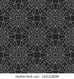 
Patrón de grabado monocromo abstracto y sin inconvenientes. Textura abstracta para impresión de tela, tarjeta, mantel de mesa, muebles, banner, cubierta, invitación, decoración, envoltura.