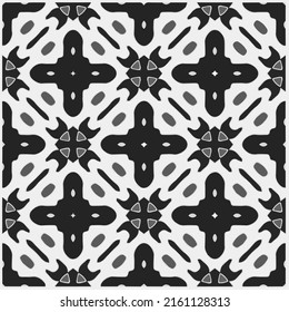 Nahtlose abstrakte monochrome Graviermuster. Abstrakte Textur für Stoffdruck, Karte, Tischdecken, Möbel, Banner, Deckel, Einladung, Dekoration, Umhüllung.