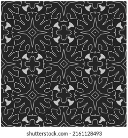 
Patrón de grabado monocromo abstracto y sin inconvenientes. Textura abstracta para impresión de tela, tarjeta, mantel de mesa, muebles, banner, cubierta, invitación, decoración, envoltura.